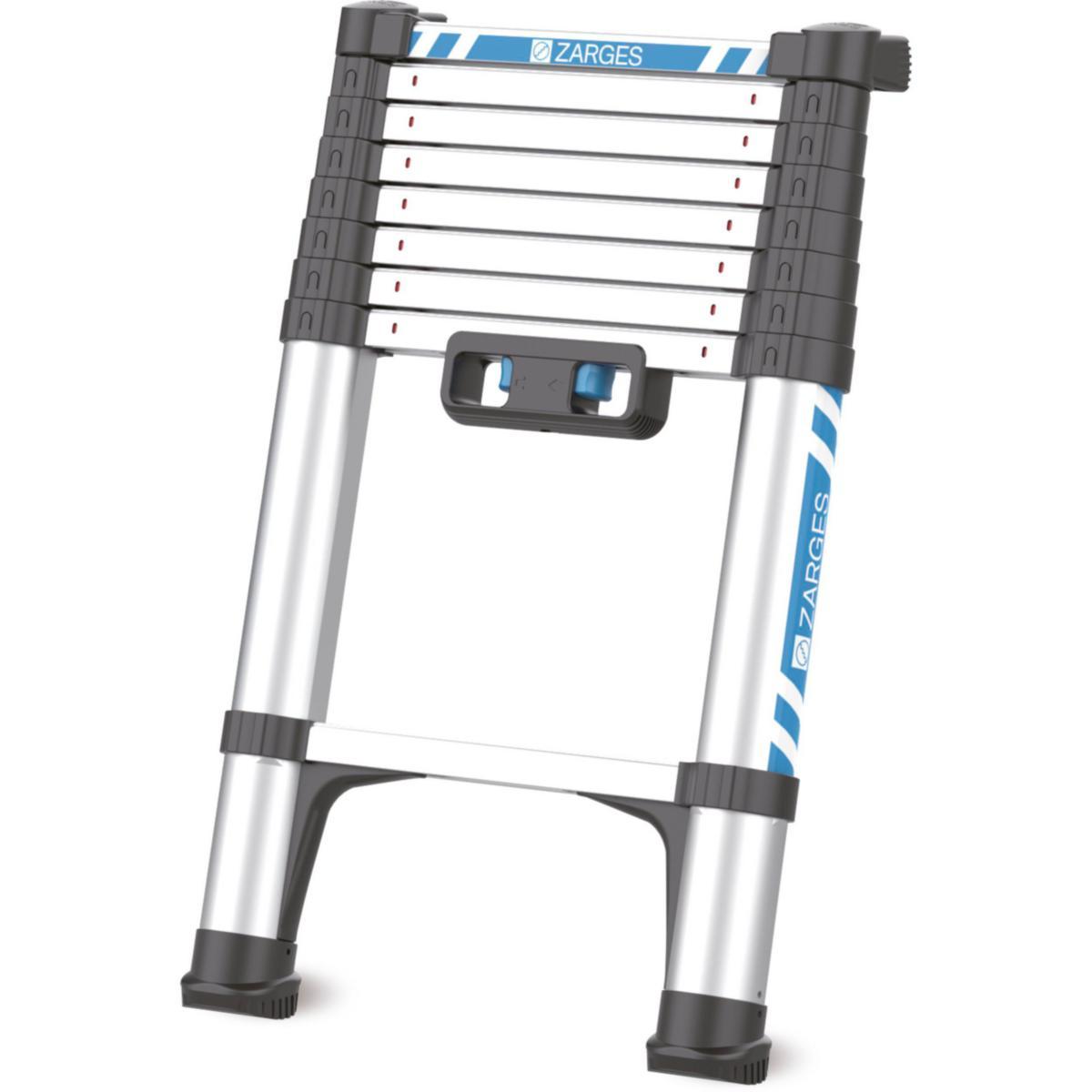 Telescopic Ladder Zarges - TELESCOPIC LADDER ZARGES COMPACTSTEP 2.66M 9STEPS 40400