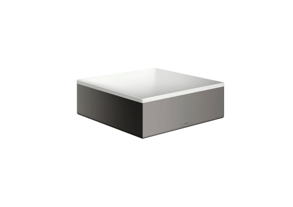 Tvättställ AXOR Suite 285/285, Hansgrohe - HANSGROHE TVÄTTSTÄLL AXOR SUITE 285/285 POL. SVART KROM
