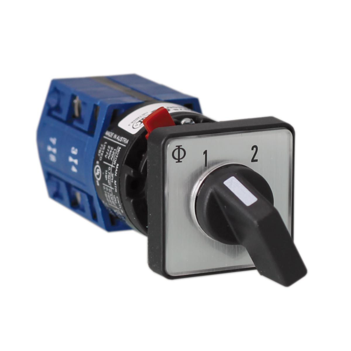 Omkopplare utan nolläge 1-2 - OMKOPPLARE 1-2 2-POL 10A 1-H CG4.A221.FS2