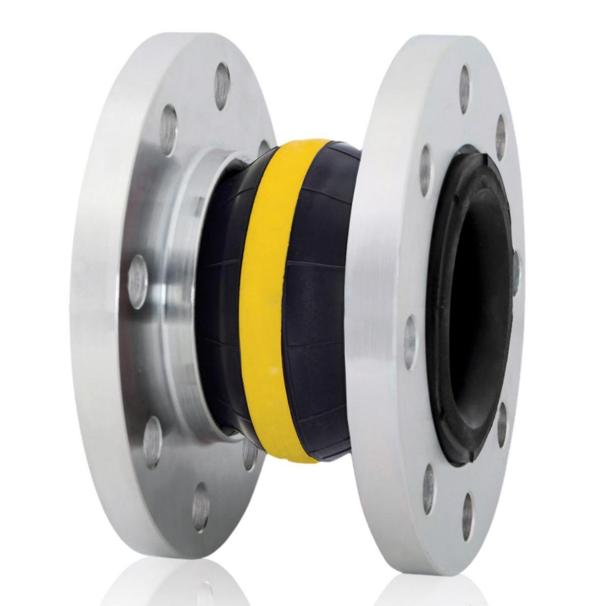 Gummikompensator Gul ring, Elaflex - GUMMIKOMPENSATOR DN125 PN16NBR GUL RING ERV BL 160 M.M.