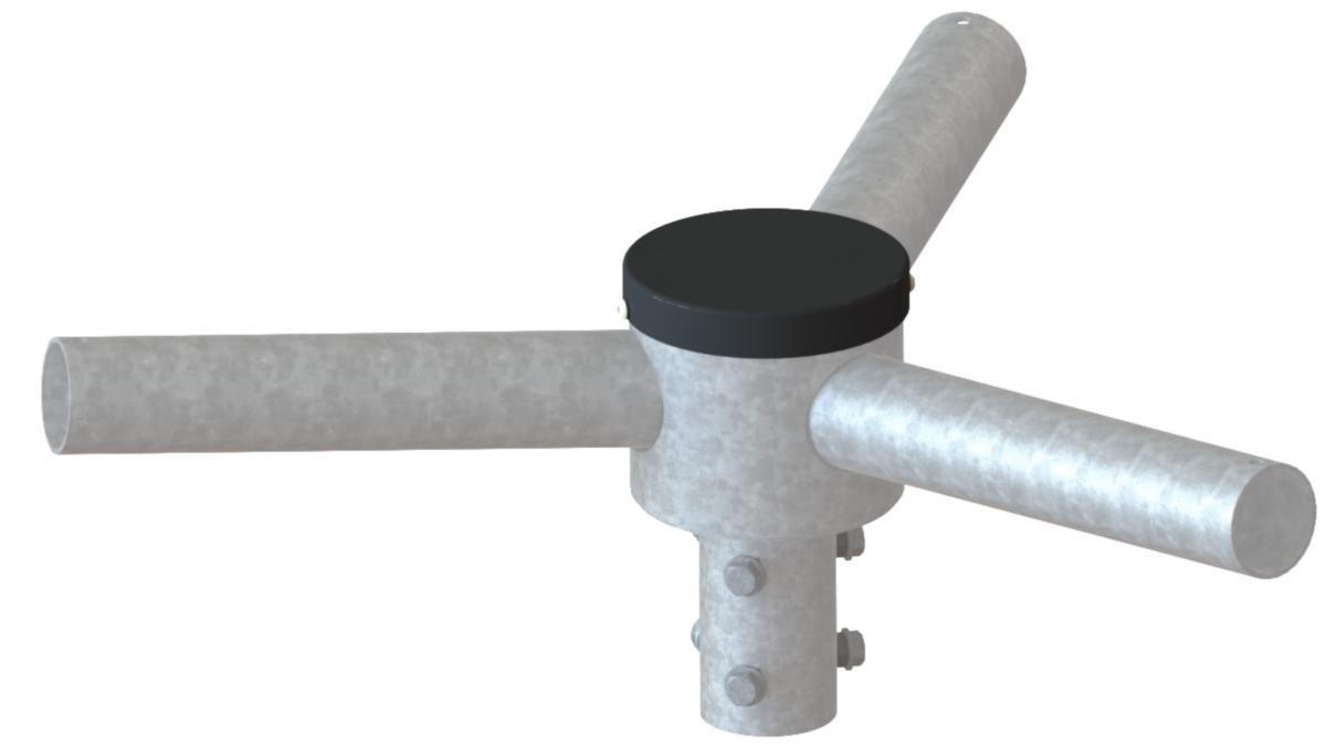 Armaturkrona, Varmförzinkning - ARMATURKRONA 3 ARM 300 70/60