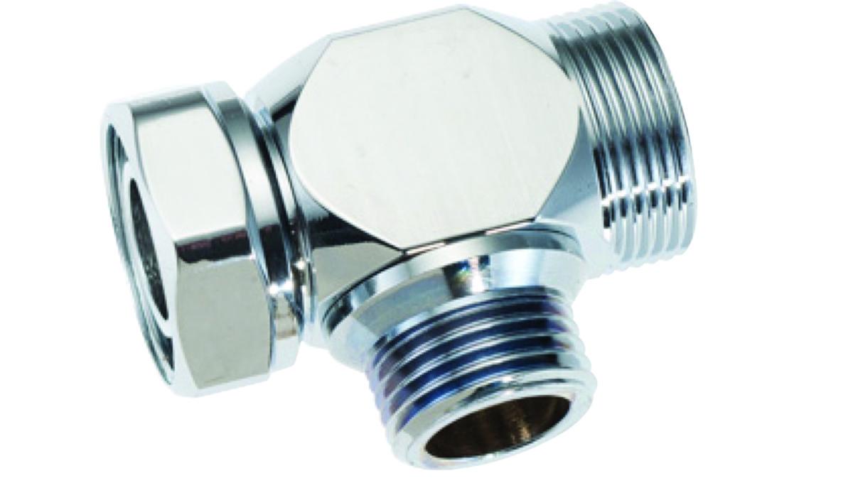 Mellankoppling med avstickare, Mora - M26X1.5-R15 FÖRHÖJN.DEL M AVSTICKARE UTV.GGD 630421