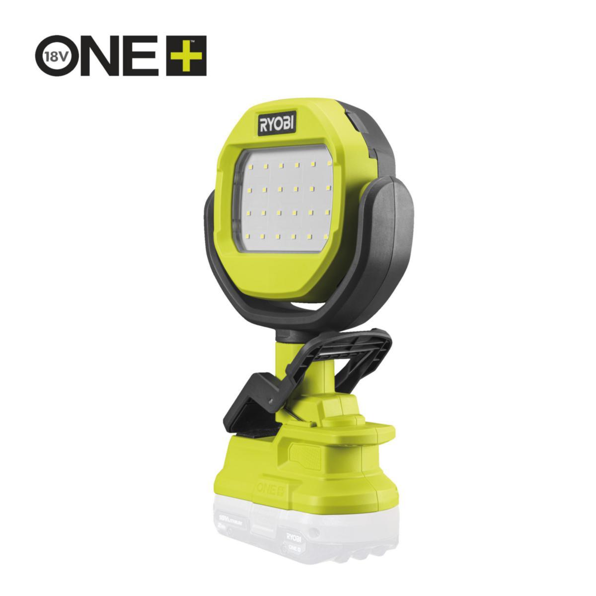 Led-Lampa m klämfäste RYOBI One+ RLCL18-0 SOLO - LED-LAMPA KLÄMMA RYOBI ONE+ RLCL18-0 SOLO
