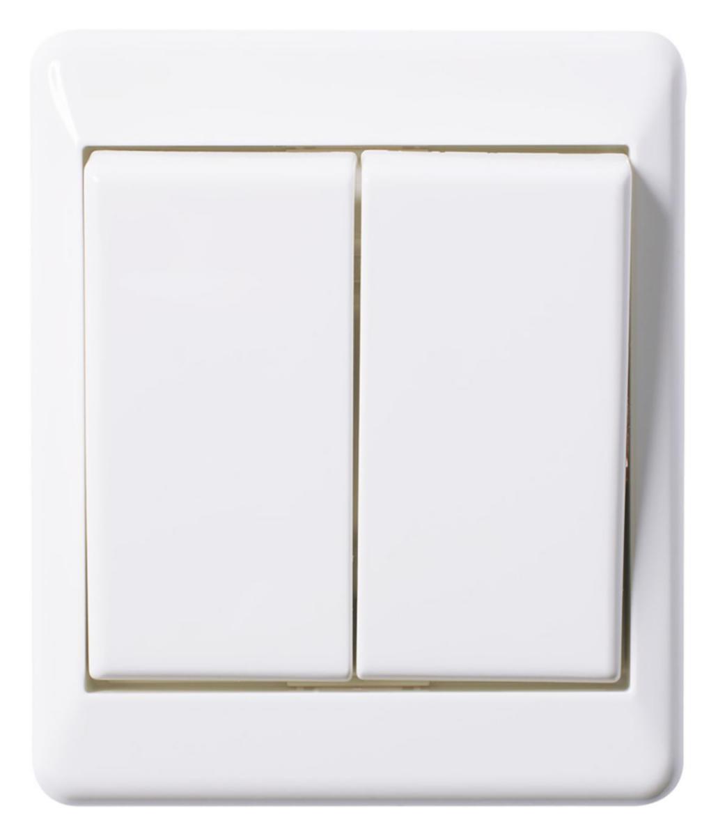 Elko-Qvik switch for surface mounted quick connection, IP21 - H16/6-6 P SWITCH SURFACE PW EKO07559