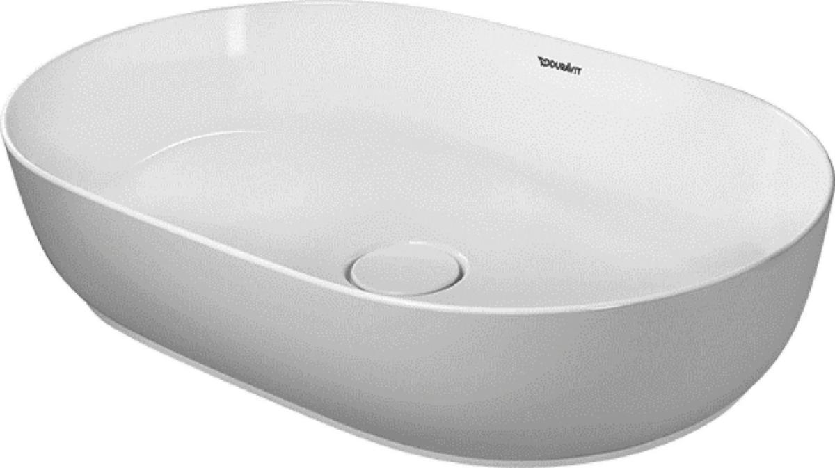 Tvättställ Luv, Duravit - DURAVIT TVÄTTSTÄLL LUV BÄNK, 600X400, VIT/GRÅ