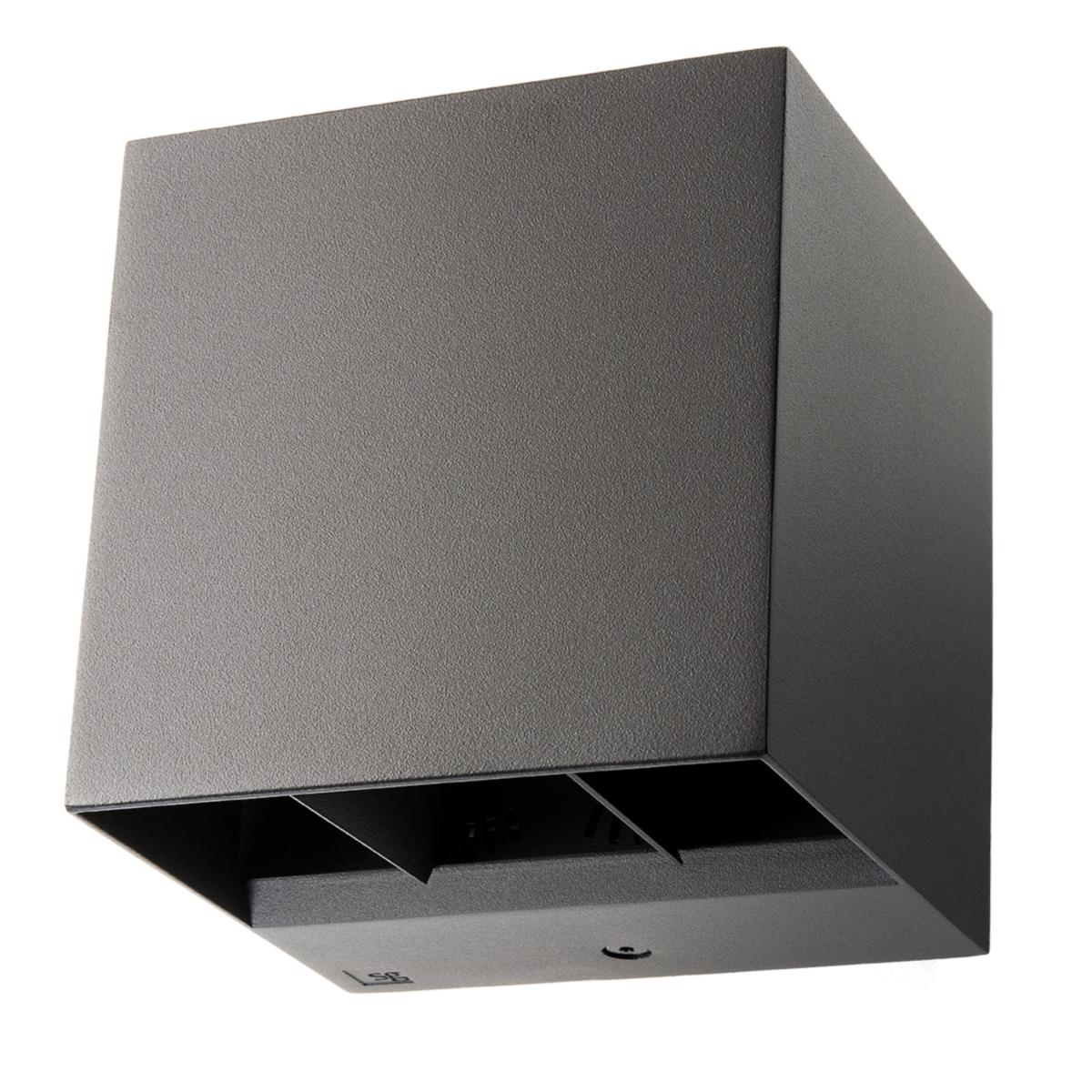 Väggarmatur Artes - VÄGGARMA 8W 340LM 3K GR IP44 ARTES