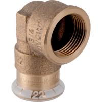 Vinkel 90° 1-muff/inv.gg, koppar, Mapress