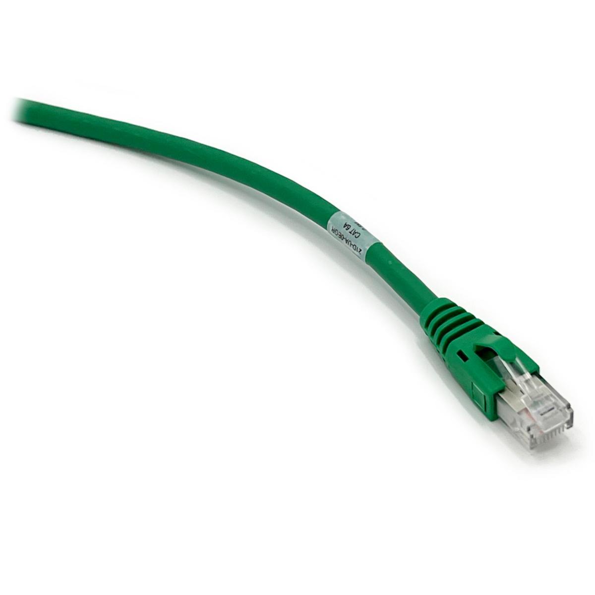 Patchkablage oskärmat Cat6A UTP Grön - PATCH RJ45-RJ45 C6A UTP 0.5 GR 21D-UA-0EGR