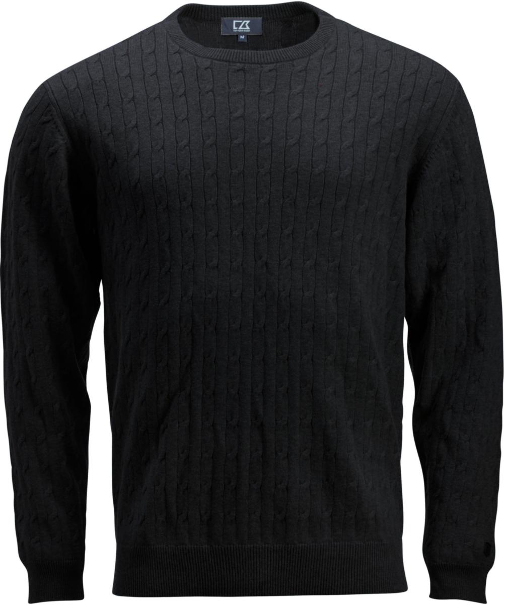 Tröja Cutter & Buck Blakely - TRÖJA C&B KNITTED 355402 SVART STL 4XL