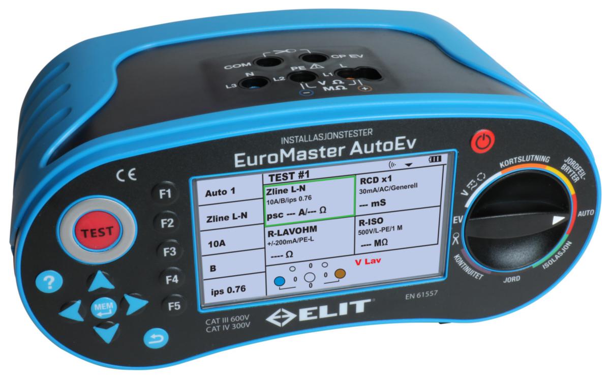 Installationstestare EuroMaster AutoEV - INSTALLATIONSTESTARE AUTO EV AUTOEV