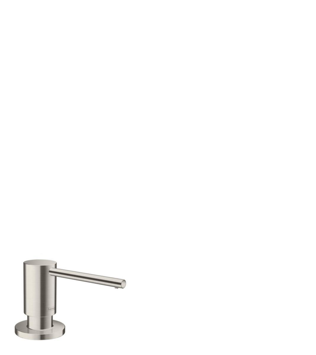 Tvål-/Diskmedelspump A41, Hansgrohe - HANSGROHE TVÅL-/DISKMEDELPUMP A41, 500ML, STEEL
