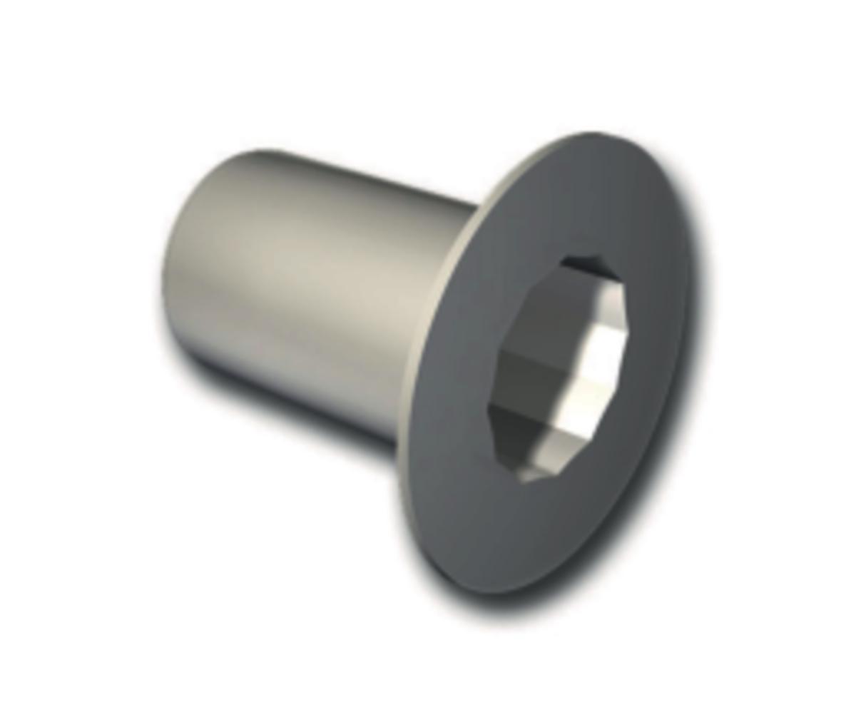 End flange flat, LK - END FLANGE PLAIN LK SYSTEMS