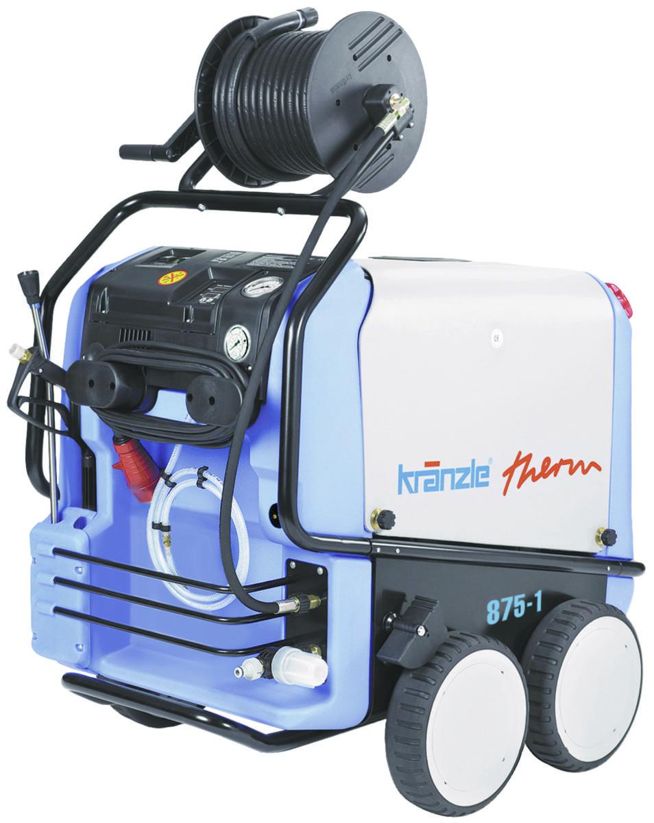 Hetvattentvätt Kränzle Therm 875-1 - HETVATTENTVÄTT KRÄNZLE THERM 875-1 15 L/MIN 170BAR 20MVINDA