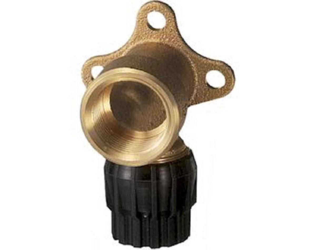 Väggfäste enkel ansl., Sanipex MT - VÄGGFÄSTE D16XR15 DJ. 80 SANIPEX MT 4610.180