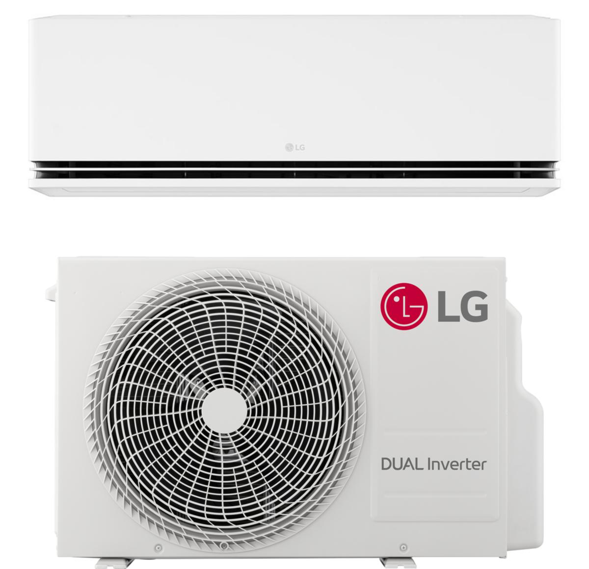 LG Dualcool Deluxe - LG Deluxe DUALCOOL 09 KIT INDOOR AND OUTDOOR