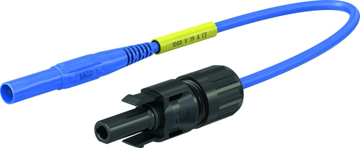 Testsladd MC4-hona 1.5 m - TESTSLADD MC4-HONA 150CM BLÅ PV-AMLB4/150 BLÅ