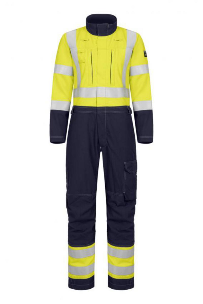 Overall Tranemo 5864 Flam Dam - OVERALL TRANEMO 5864 DAM FLAM VARSEL KL.3 MARIN/GUL STL XXL
