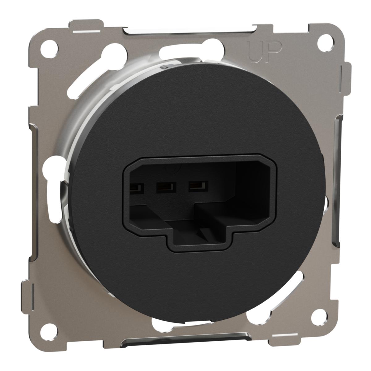 Lamputtag DCL vägg, Elko One - LAMPUTTAG DCL VÄGG ONE SV SVART EKO50088