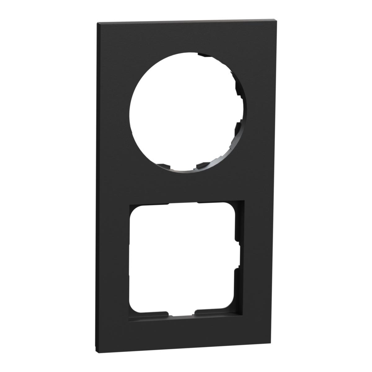 Frame 2 compartment with 55mm hole, Elko One - 2-g frame uni thermo