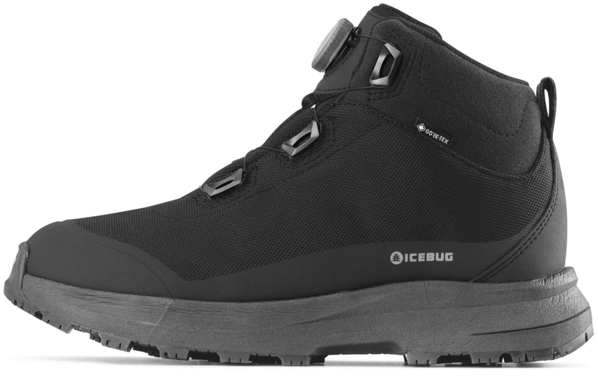 Yrkeskänga Icebug Stavre 2 NT - YRKESKÄNGA ICEBUG STAVRE 2 NT GTX BOA SVART STL 44