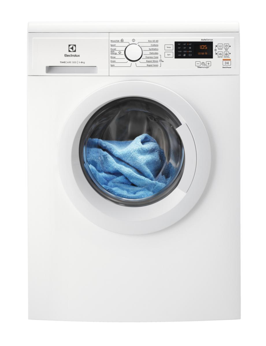 Washing machine, 8 kg, TimeCare 500 - WASHINGMACHINE ELECTROLUX EW2F 