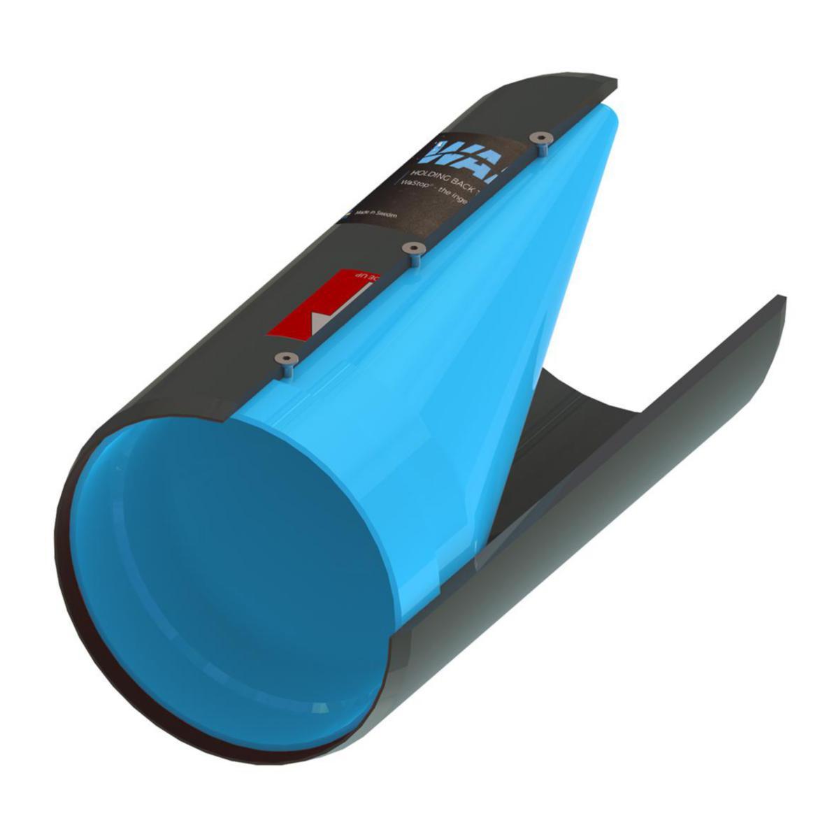 Wastop membrane check valve for pp-/pvc pipes - 160 WASTOP MEMBR. CHECK VALVE FOR PP-/PVC PIPES