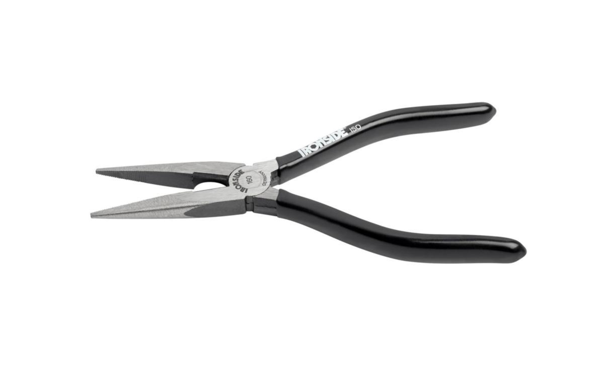 Pointed pliers Ironside straight - SNIPE NOSE PLIER IRONSIDE 160MM STRAIGHT DIPPED 100356