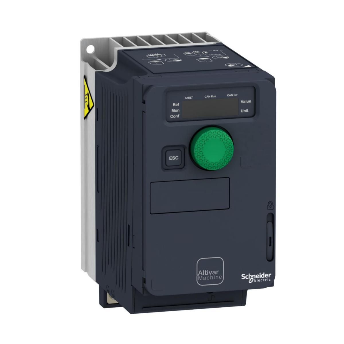 Frekvensomriktare Altivar Machine 320 Kompakt - FREKV OMR 0.75KW 230V 1-FAS ATV320U07M2C