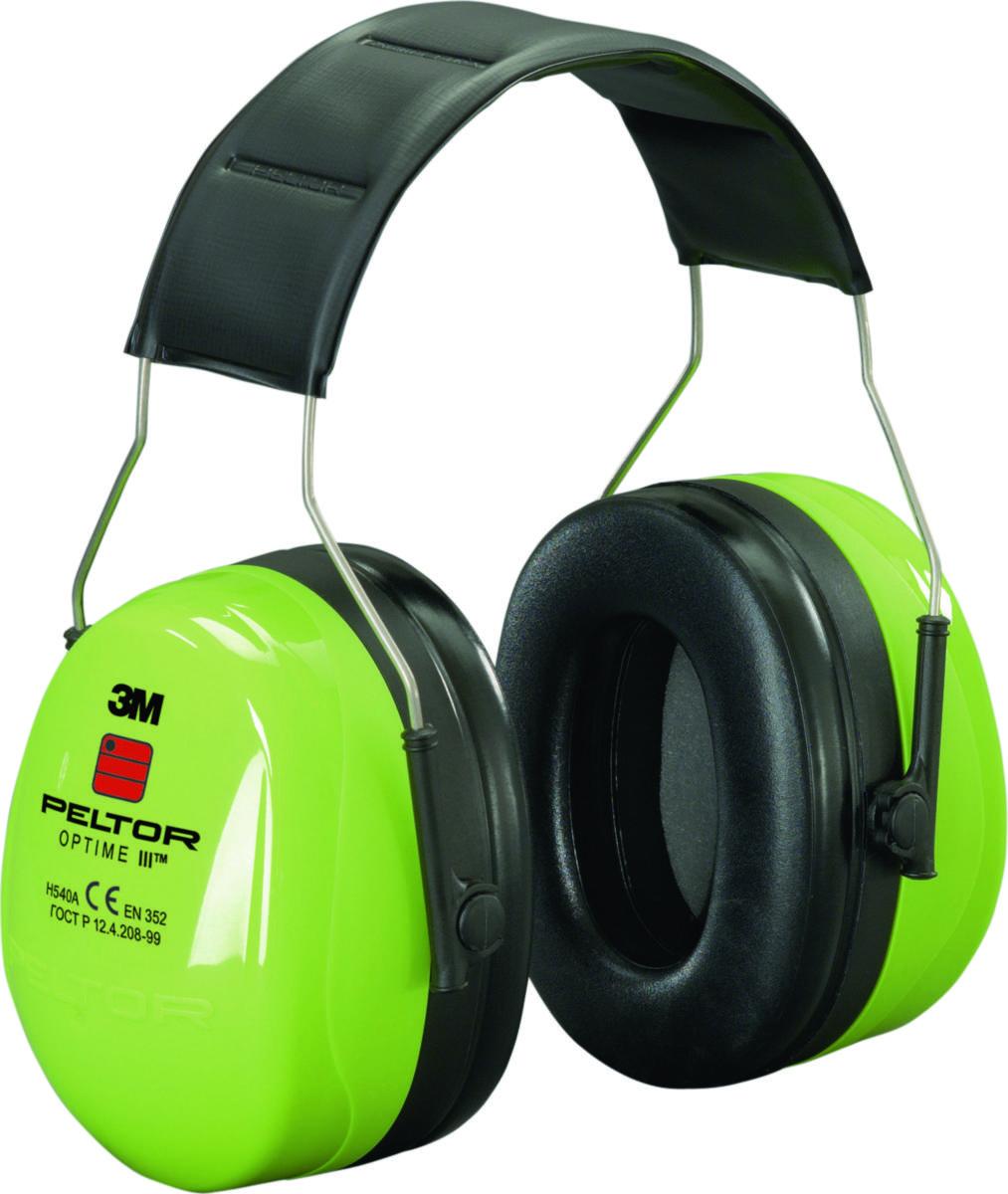 Earmuff peltor optime - EARMUFF PELTOR OPTIME III HEADBAND H540A-461-GB HI-VIZ