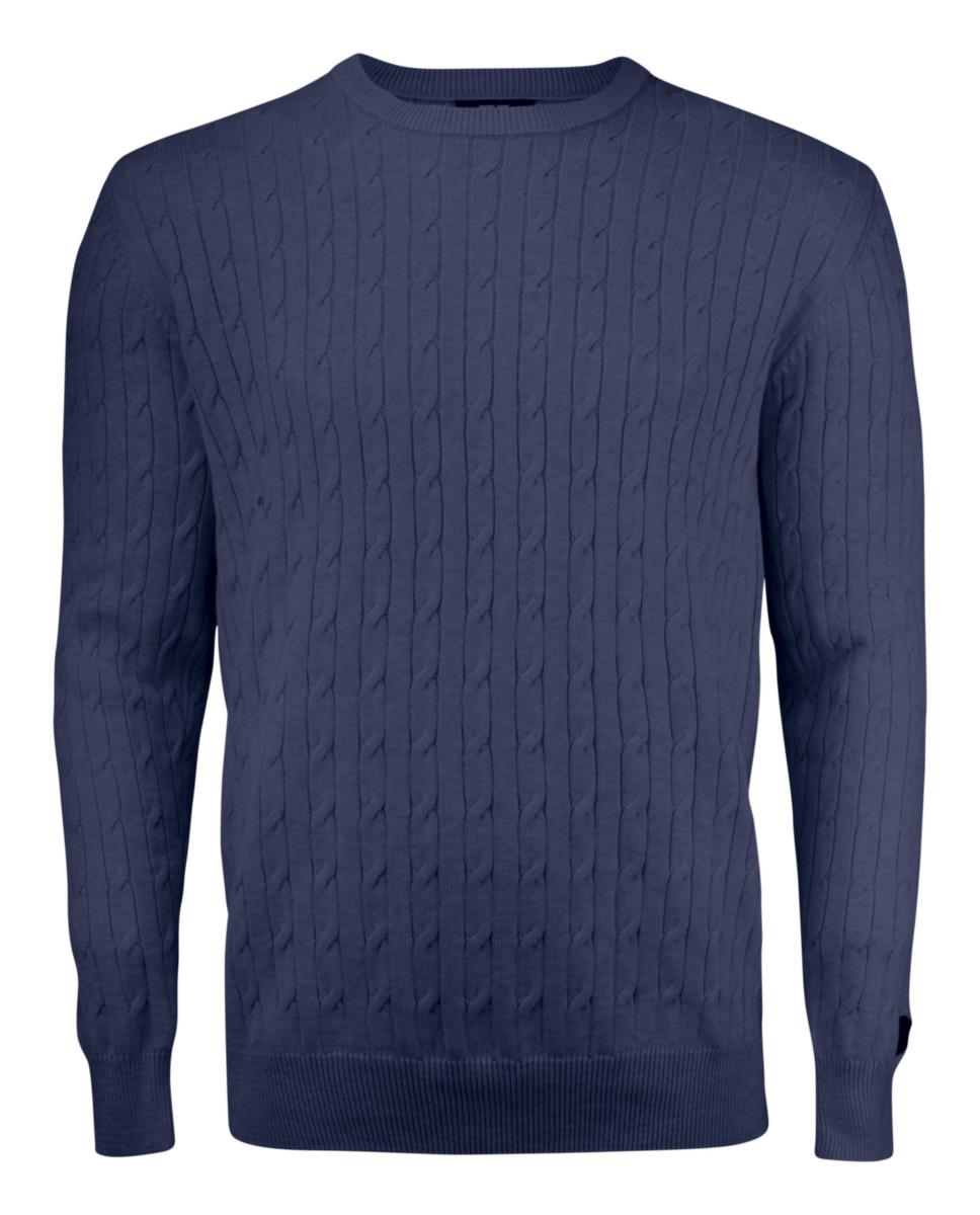 Tröja Cutter & Buck Blakely - TRÖJA C&B KNITTED 355402 MARINMELERAD STL 4XL