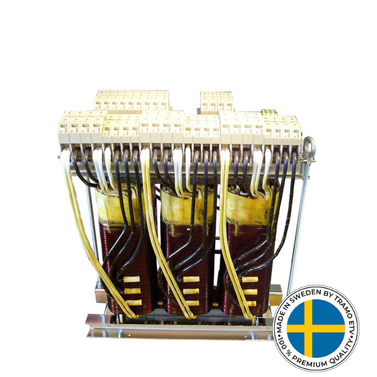 Trefas okapslad fulltransformator TOFS - TRAFO 50KVA 400/400V IP00 TOFS-50 400±5%/400V, 50KVA