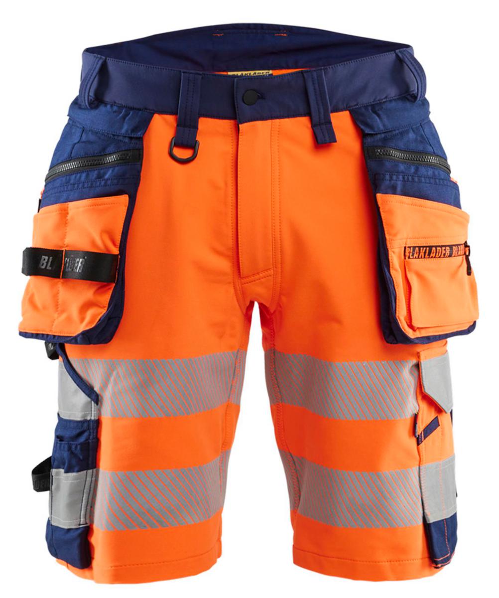 Shorts Blåkläder 1120-1648 Stretch - SHORTS BLK 1120-1648 ORANGE /MARIN VARSEL KL1 STL C50