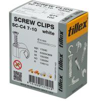 Skruvklammer SC PH2 vit
