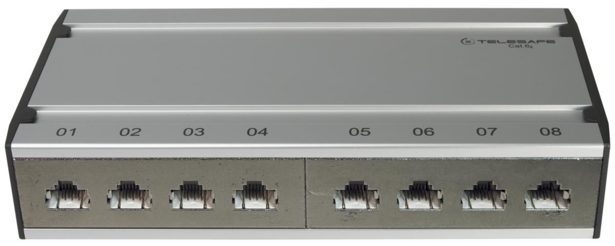 Minipatchbox C6A STP, Elko - MINIPATCH BOX 8-PORT C6A STP EKO02822