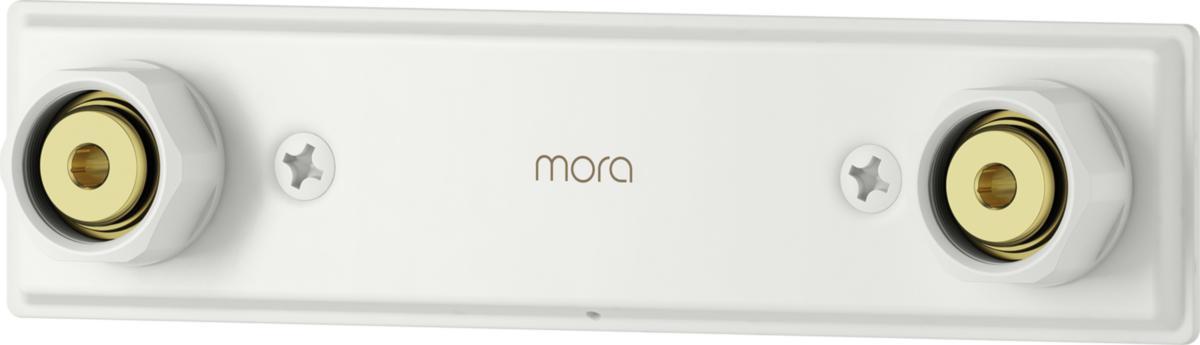 Blandarfäste 160 c/c INXX II dold 16 Pex, Mora - MORA INXX  II BLANDARFÄSTE MW 160CC 16 PEX. MATT VIT