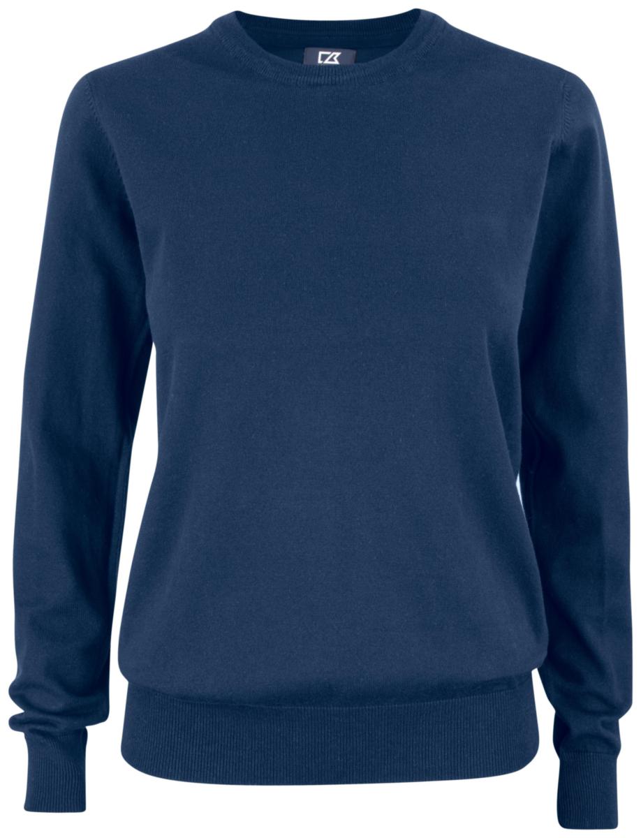 Sweater Oakville Crewneck 355417 Women's - Strikkegenser C&B Oakville dame mørk marine str XS