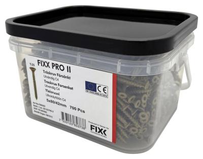 TRÄSKRUV TFT FIXX PROII UTV-C4 5.0X90/45 600/HINK CE-14592