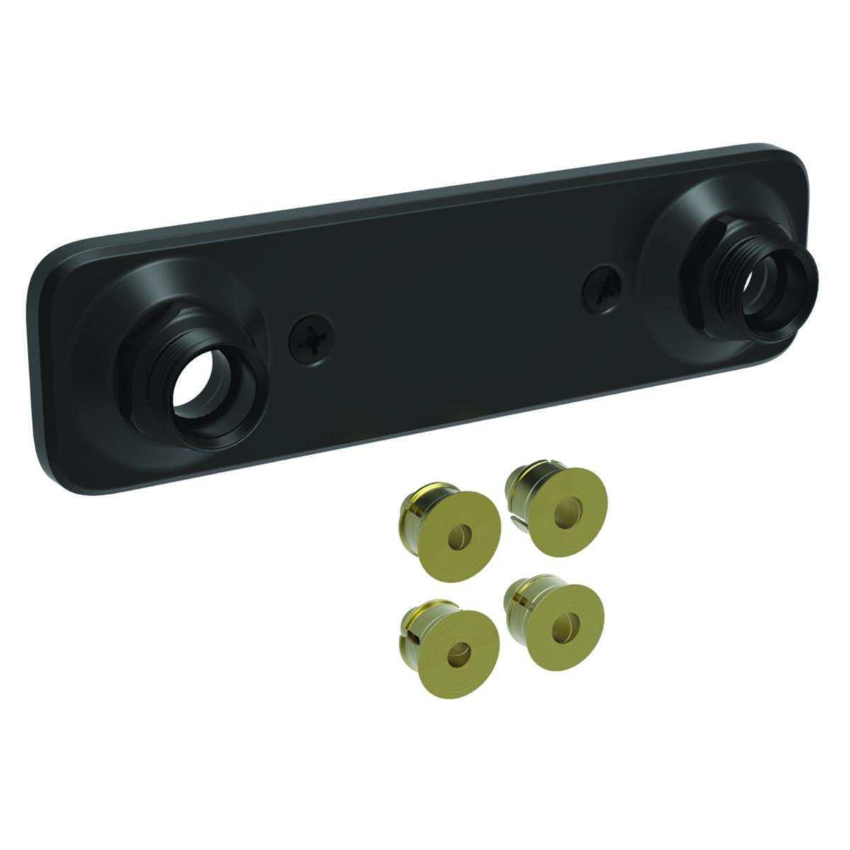 Mixer bracket black for V6 wall penetration system hidden, Vatette - VATETTE MIXER BRACKET V6 150CC BLACK. 15 & 16 PEX