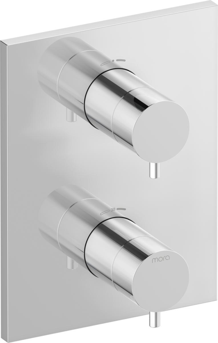 Täckplatta för inbyggnadsblandare dusch INXX II, Mora - MA INXX II TÄCKPLATTA KROM FÖR INBYGGN,BLANDARE DUSCH