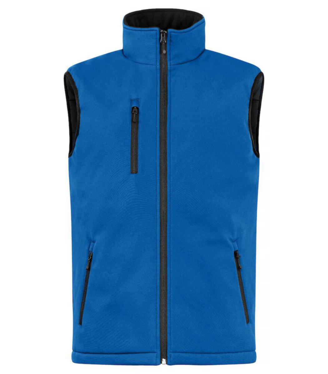 Softshellväst Clique 020958 - VÄST CLIQUE SOFTSHELL 020958 ROYALBLÅ STL XS