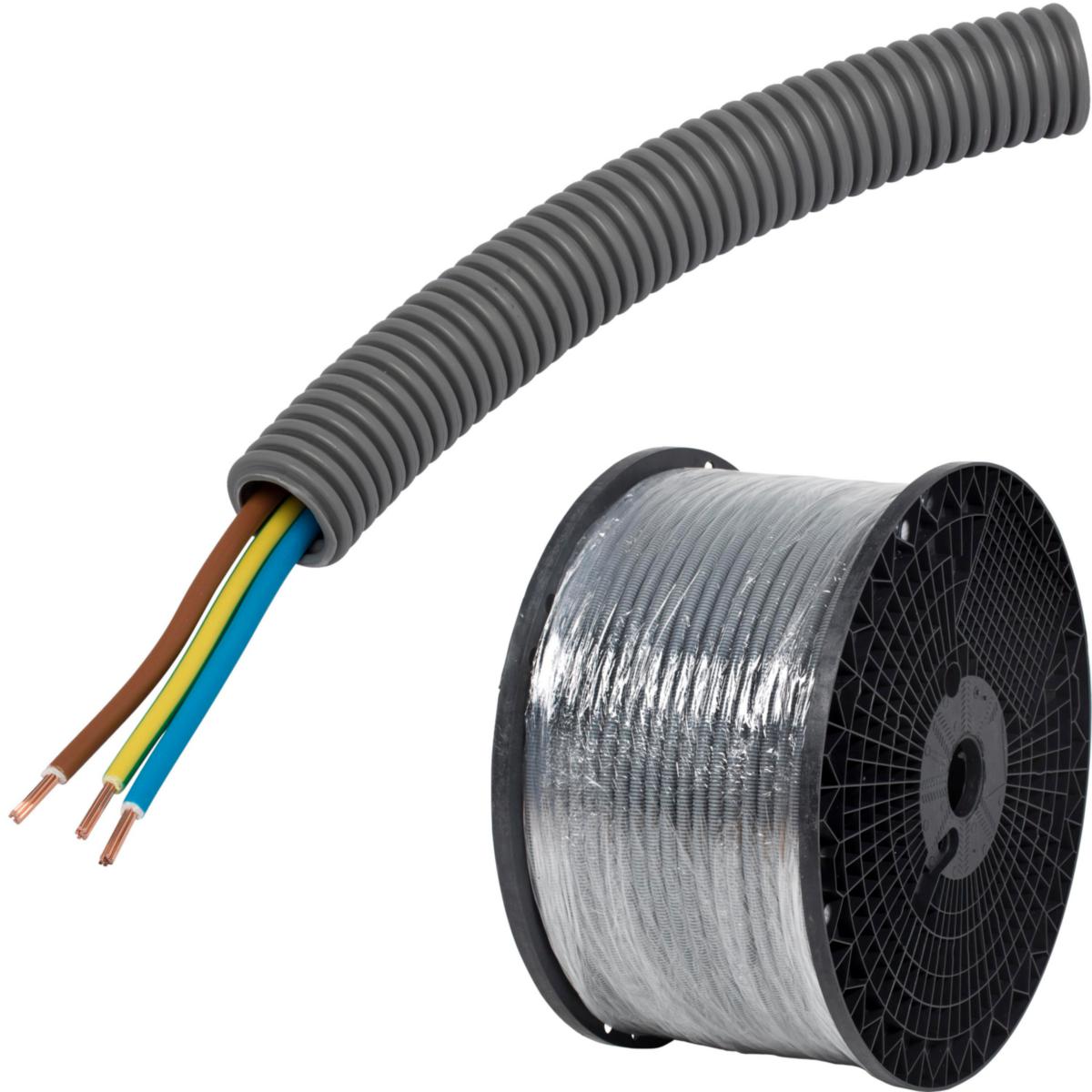 Flex hose FQ twisted PowerFlex Dca, Pipelife - 16-300 POWER FQ 3G2,5 TVIN GE