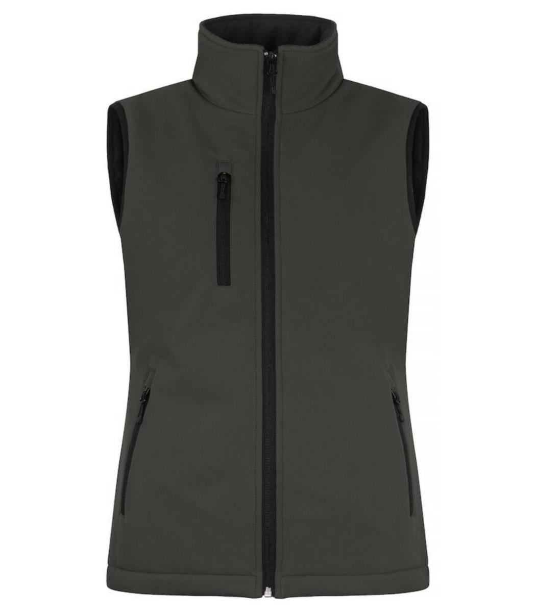 Softshellväst Clique 020959 Dam - VÄST CLIQUE SOFTSHELL 020959 DAM MÖRKGRÅ STL XS