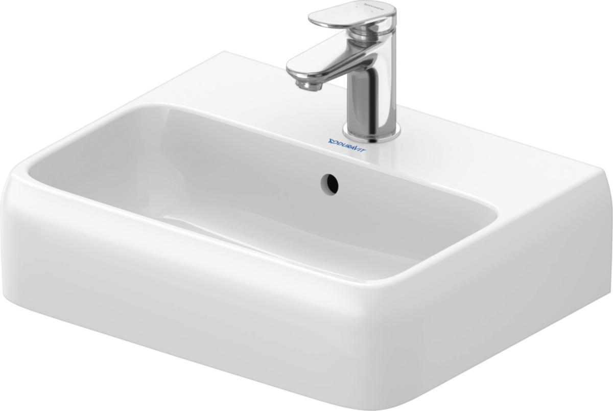 Tvättställ Qatego, Duravit - DURAVIT TVÄTTSTÄLL QATEGO BULT, 450X350 BL.HÅL