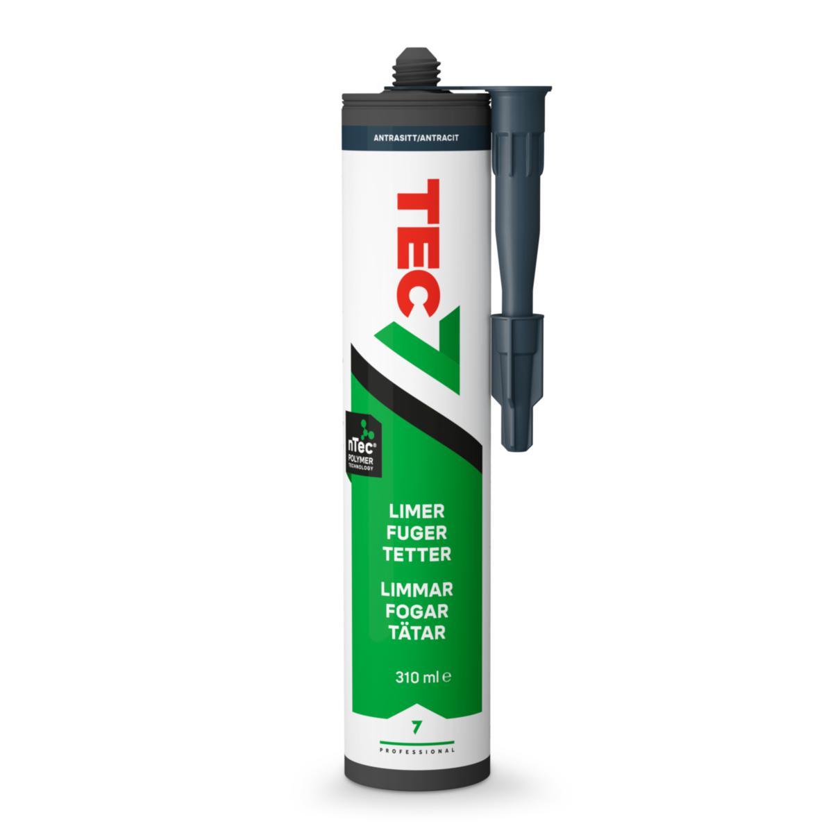 Lim & Fogmassa Tec7 - LIM&FOGMASSA TEC7 ANTRACIT 310ML