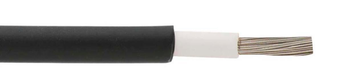 Connecting cable for solar panels PV1-F, Rutab - PV1-F 1X4 BLACK (*5)