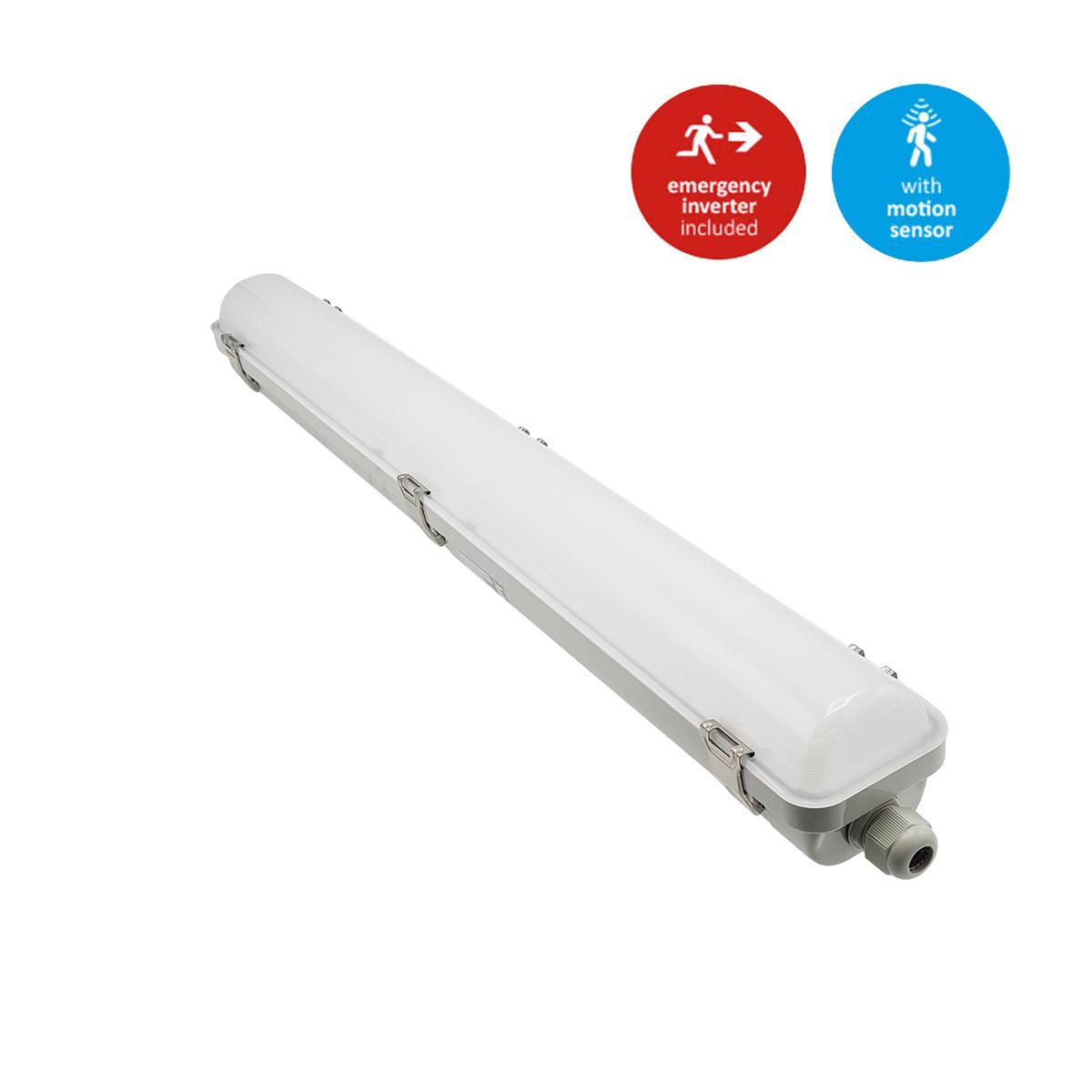 Industriarmatur Easyfit+ LED - ARM IP66 LED 47W 1500MMNÖD+SEN IL-WP15060K4SE+