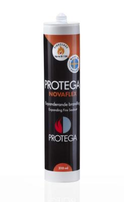 BRANDFOGMASSA NOVAFLEX PROTEGA 310 ML GRÅ