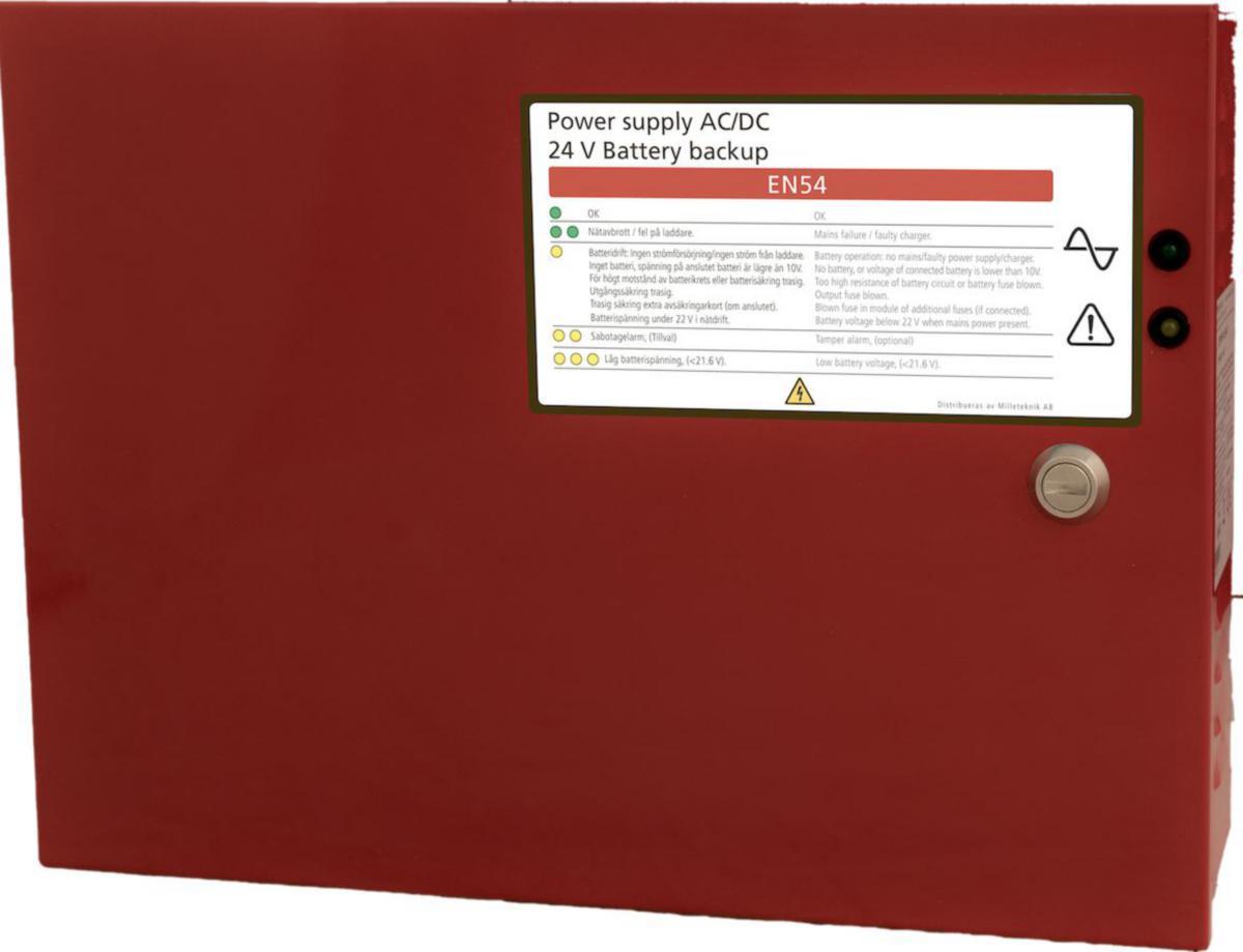 Batteribackup EN54 24V1,5A S - BATTERIBACKUP EN54 24V1.5A S C000P00024P015-EN54