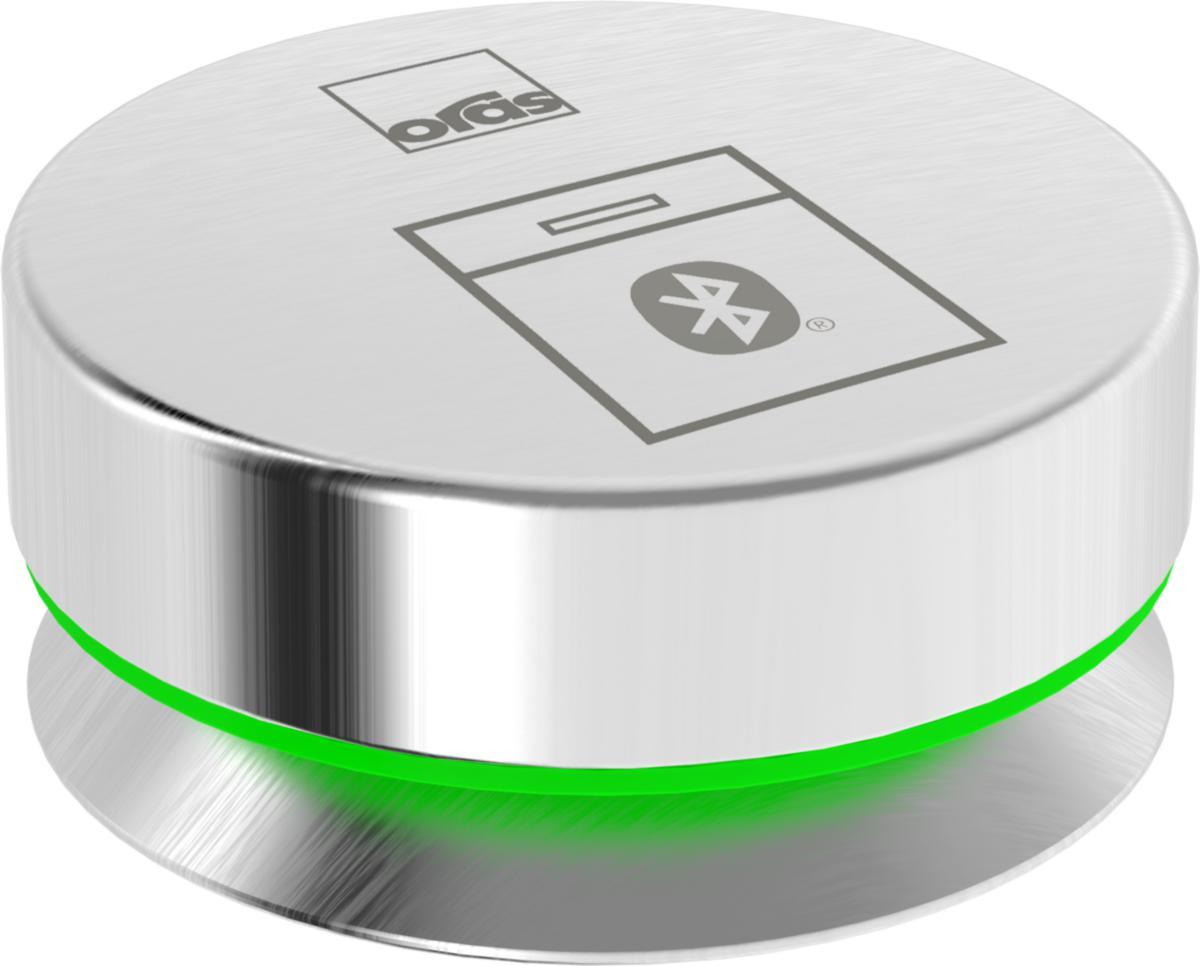 Avstängningsventil Smart, Oras - ORAS SMART DM-VENTIL, 3V BATTERI, BORSTAD STÅL