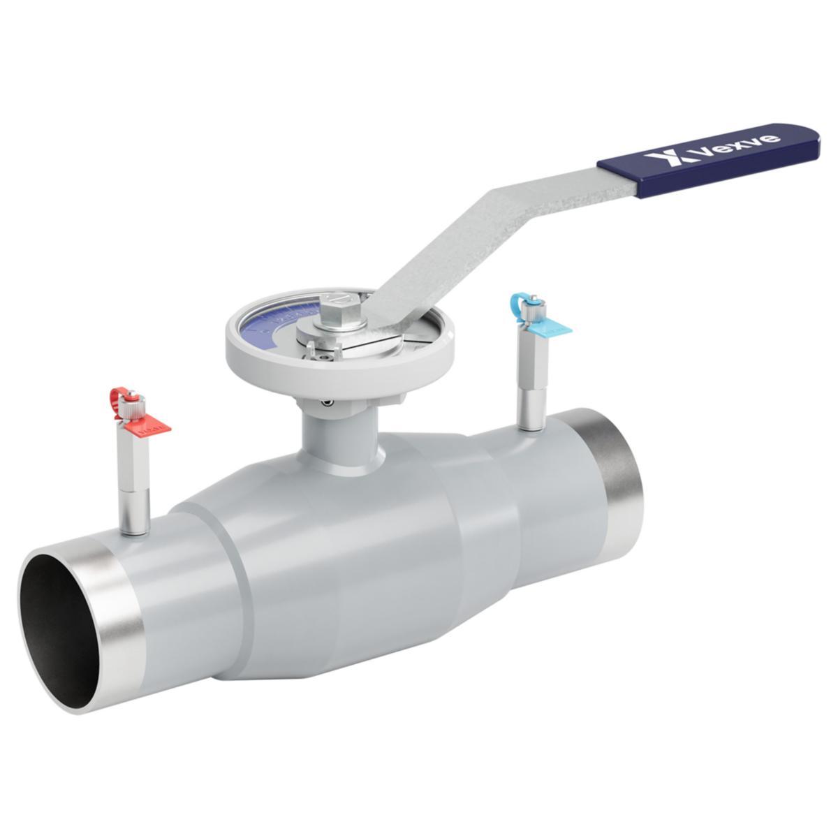 Helsvetsad Injusteringsventil fabrikat Vexve Serie 240 i rostfritt stål med svetsändar, reducerat flödesutförande - INJUSTERINGSVENTIL DN150SV-ISO PN25 1.4404 VEXVE RED. SPAK